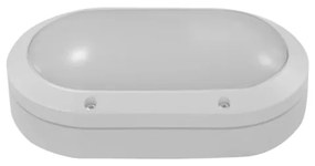 Απλίκα Φωτιστικό Τοίχου Οβάλ E27 60W IP54 ACA-HI4022WMS-Λευκό HI4022WMS