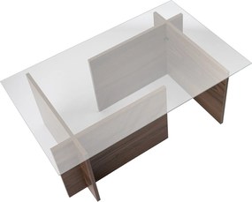 Coffee Table Vetrino - Walnut Walnut