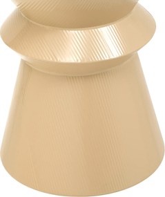 Βοηθητικό Τραπεζάκι (Φ35.5x45) A-S Maya Beige 213195A