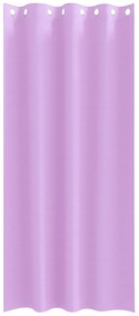 vidaXL Κουρτίνες με κουρτίνες 2 pcs Μοβ 260 x 140 εκ. Πολυεστέρας