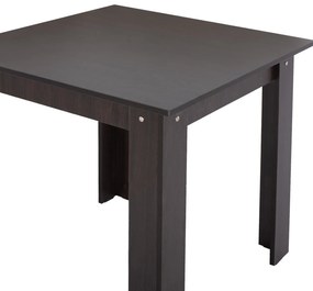 ΤΡΑΠΕΖΙ ΚΟΥΖΙΝΑΣ KELVIN 80x80x77Υεκ. WENGE HM2427.02 - HM2427.02