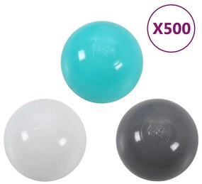 vidaXL Μπάλες για Παιδική Πισίνα 500 τεμ. Πολύχρωμες