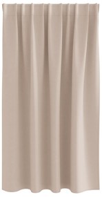 vidaXL Κουρτίνες με κουρτίνες 2 pcs Taupe 140 x 140 cm Πολυεστέρας