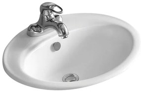 Pyramis Salvia Νιπτήρας Ένθετος Λευκός 550 x 470 x 200mm