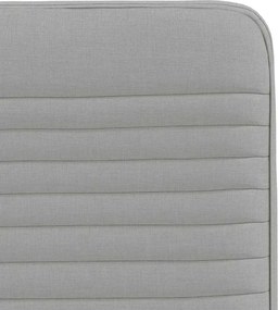 vidaXL Καρέκλες τραπεζαρίας 4 τεμ Cloud Grey Fabric