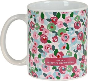 Κούπα Φλιτζάνι Vicky Martín Berrocal Rosebloom Κεραμικά Πολύχρωμο (350 ml)
