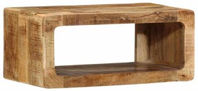 vidaXL Ντουλάπι Τηλεόρασης Καφέ 60 x 30 x 25 εκ Μασίφ ξύλο μάνγκο