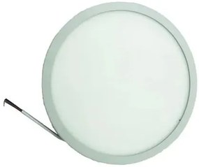 LED φωτιστικό οροφής 15W 220V - LED PANEL LIGHT ROUND WHITE