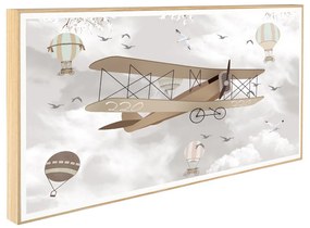 Παιδικό Κάδρο Αεροπλάνα KDP247 30x60cm