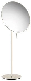 Επικαθήμενος Μεγεθυντικός Καθρέπτης x5 Ø25xH60 cm Brushed Nickel Sanco Cosmetic Mirrors MR-766-A73