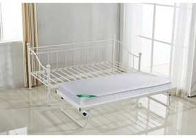 MARIN Set Daybed με Στρώμα Β Steel Άσπρο Κρεβάτια:198x97x93+185x85x36cm Ε8043,21