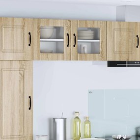 vidaXL Ραφιέρα τοίχου LUCCA Sonoma Δρυς 40 x 31 x 40 εκ.