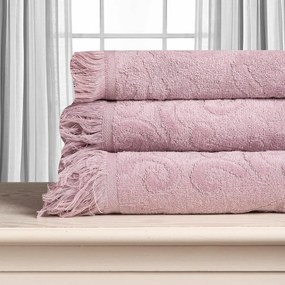 Πετσέτα Χεριών (40x60) Silk Fashion Alicia 520gsm Σάπιο Μήλο
