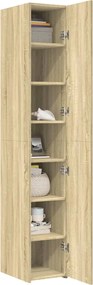 vidaXL Ντουλάπι Sonoma Δρυς 30x42,5x185 εκ. από Επεξεργασμένο Ξύλο
