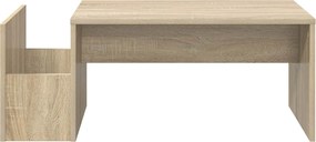 vidaXL Τραπεζάκι σαλονιού Δρύς Sonoma 90 x 45 x 35 cm