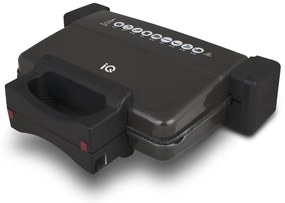 Iq Τοστιέρα Γκριλιέρα Με Αποσπώμενες Πλάκες Για 4 Τοστ 2000w Black St-680