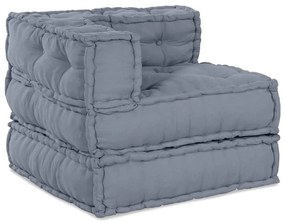 vidaXL Μαξιλάρι 3 pcs Γκρι 70 x 70 x 54 εκ Πολυεστέρας