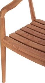 ΣΕΤ ΤΡΑΠΕΖΑΡΙΑΣ ΕΞ.ΧΩΡΟΥ 5ΤΜΧ EBENIZER HM10915 ΞΥΛΟ TEAK ΣΕ ΦΥΣΙΚΟ