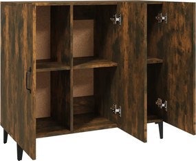 vidaXL Ντουλάπι Καπνιστή Δρυς 90x34x80 εκ. Επεξεργασμένο Ξύλο
