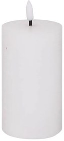Διακοσμητικό Κερί LED Molia Atmosphera με διαστάσεις 7x7x15cm - White