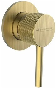 Armando Vicario Industrial Brushed Gold Μίκτης Εντοιχισμού 1 Εξόδου