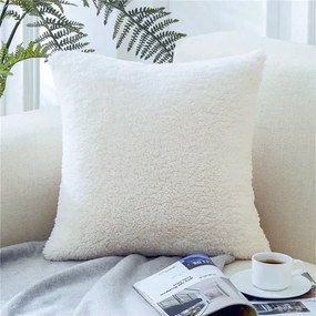 Stewehome Διακοσμητικό μαξιλάρι ψάθινο κάλυμμα 43x43 cm