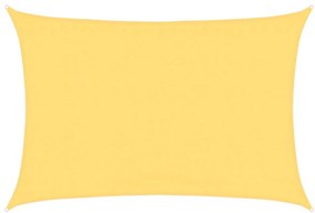 vidaXL Πανί Σκίασης Μπεζ 3,5 x 5 μ. από HDPE 160 γρ/μ²