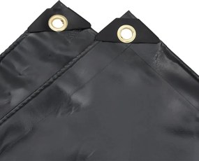 vidaXL Μουσαμάς Ανθρακί 650 γρ./μ.² 4x5 μ.