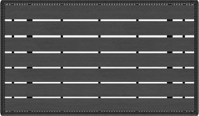 vidaXL Σετ Εξωτερικής Τραπέζης 5 pcs Μαύρο και Κρεμ Λευκό