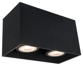 Σποτ Φωτιστικό Οροφής Αλουμίνιο Dice H9,5 Φ16,5 Viokef 4279801 Μαύρο