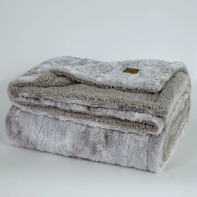 Κουβέρτα Cloud Light Gray Nima Μονό 150x220cm Πολυέστερ