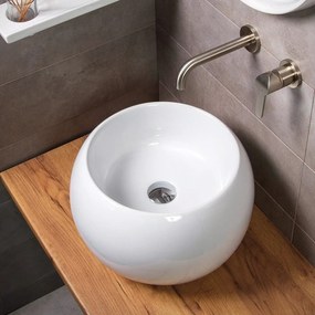 Sfera White Gloss Ø41 - Επιτραπέζιος νιπτήρας