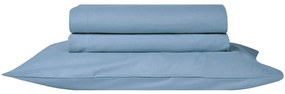 Σεντόνι Essential 19 Blue Kentia King Size 270x270cm 100% Πενιέ Βαμβάκι