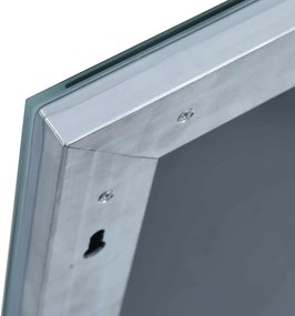 vidaXL Καθρέφτης Μπάνιου Τοίχου με LED 60 x 50 εκ.