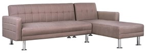 Mutli Corner Sofa Beige Sofa Bed Holden  Recersible 265x151x78cm