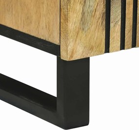 vidaXL Γραφείο Καφέ 40 x 33 x 75 εκ. Μασίφ ξύλο μάνγκο