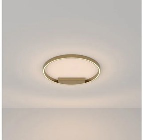 Πλαφονιέρα Φωτιστικό Οροφής LED 37W Rim 3000K Φ60 MAYTONI MOD058CL-L35BS3K Ορείχαλκος