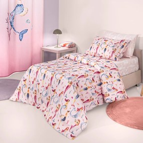 Σεντόνια Μονά (Σετ) Guy Laroche Merida Pink Ροζ ΧΩΡΙΣ ΛΑΣΤΙΧΟ 165x250