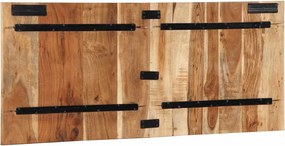 vidaXL κεφαλάρι 120 cm από μασίφ ξύλο ακακίας