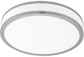 Φωτιστικό Οροφής Led Palermo 2 95684 White-Silver Eglo Μέταλλο,Πλαστικό