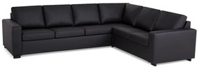 Γωνιακός Καναπές Scandinavian Choice C114, Μαύρο, 284x223x80cm, Πόδια: Πλαστική ύλη | Epipla1.gr