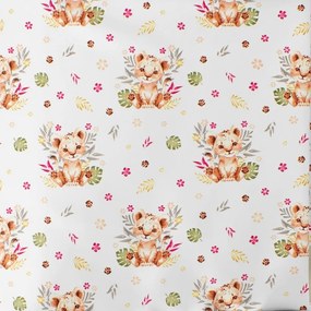 Πάνα Βρεφική Χασέ Lion Cub 530 Beige DimCol 80x80cm 100% Cotton