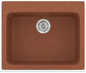Sanitec Classic 331 Granite Terracotta Ένθετος Νεροχύτης