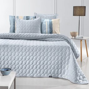 Κουβερλί Kiara (Σετ 2τμχ) Blue Guy Laroche Ημίδιπλο 180x240cm Microfiber