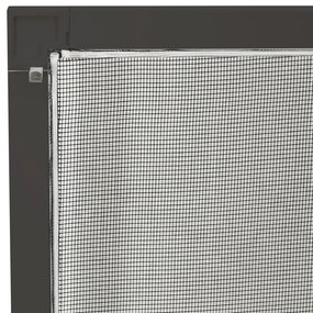 vidaXL Σήτα Εντόμων για Παράθυρα Ανθρακί 80 x 100 εκ.