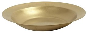 Πιάτο Σπαγγέτι FEV205 Snow Gold SS 18/10 27,5x27,5x4,3cm. Espiel Stainless Steel