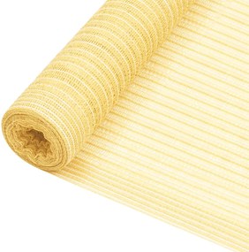 VidaXL Δίχτυ Σκίασης Μπεζ 1,2 x 25 μ. από HDPE 195 γρ./μ²