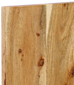 vidaXL κεφαλάρι 120 cm από μασίφ ξύλο ακακίας