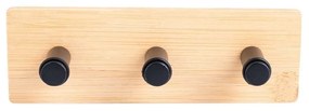 ESTIA ΚΡΕΜΑΣΤΡΑ ΕΠΙΤΟΙΧΙΑ BAMBOO ESSENTIALS ΜΕΤΑΛΛΙΚΗ 3 ΘΕΣΕΩΝ