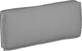 vidaXL Μαξιλάρι Ύφασμα Όξφορντ Γκρι 120 x 50 x 12 εκ.
